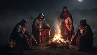 Gregorian Chants Campfire Night Ambience