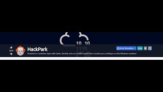HackPark - Try Hack Me walkthrough Net Worth