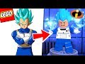 LEGO OS INCRIVEIS 2 (Parte 34) - CRIANDO O VEGETA SUPER SAIYAJIN BLUE DE DRAGON BALL NO LEGO