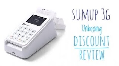 SumUp 3G Unboxing, Discount and Review