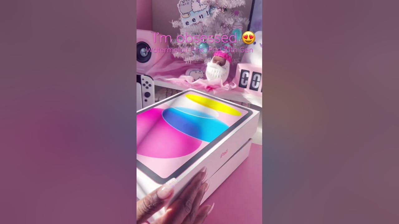 The Prettiest iPad Ever! Pink iPad 10th gen unboxing