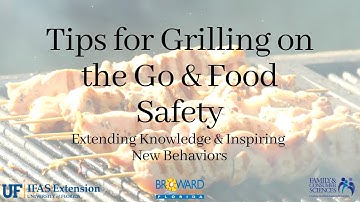 Grilling on the Go and Food Safety