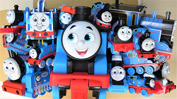 Thomas & Friends Playing with my blue toy collection