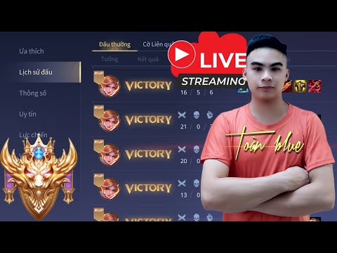 #1 TOP 1 Butterfly live – Kéo Rank kim cương tinh anh cao thủ Cho Tất Cả Anh Em liên quân mobile mùa 24 Mới Nhất