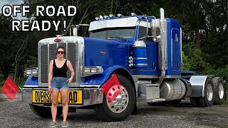 Wife is PISSED I put her to WORK on my Peterbilt 389!