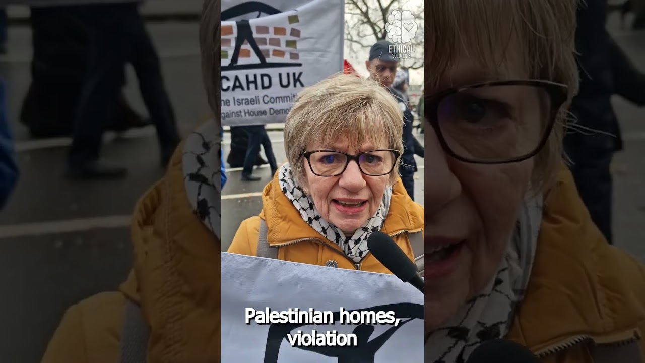 Do all Jews Support Israel? Voices from the London Pro Palestinian March on 9th December 2023.