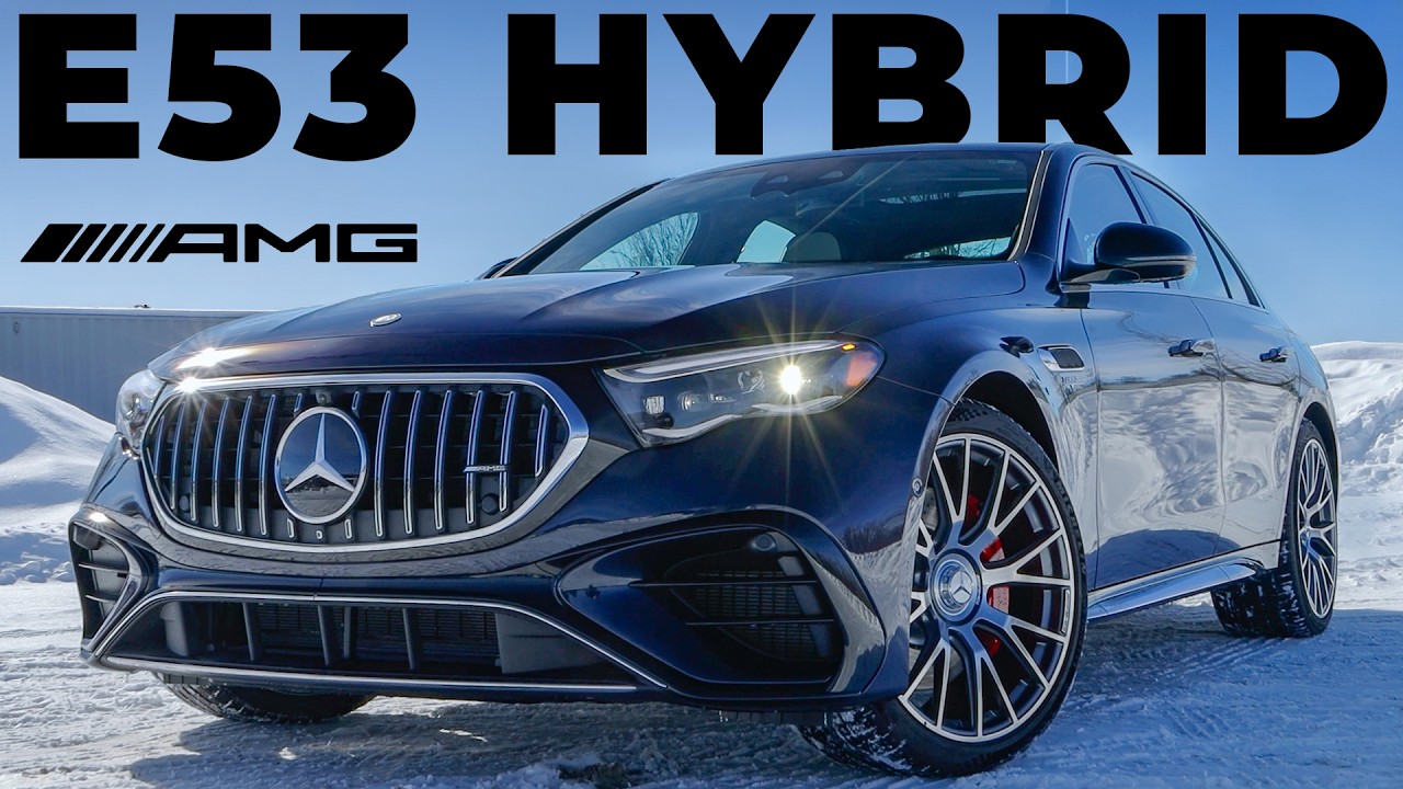 Mercedes Benz E53e AMG Hybrid 2026 года // Роскошный седан с характеристиками суперкара