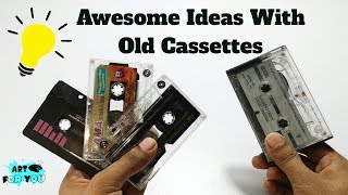 OLD IS GOLD....! 2 Awesome Ideas Using Old Cassettes | Cassettes Life hacks | DIY Projects