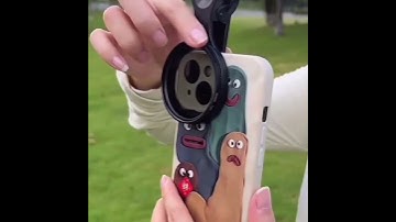 52mm Clip-on CPL Phone Cameralens Circular Polarizer Polarizing Filter Kit