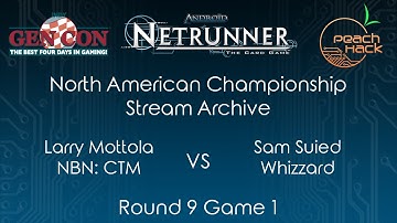 Netrunner - NBN: CTM vs. Whizzard - GenCon 2016 NA Championship - Round 9 Game 1