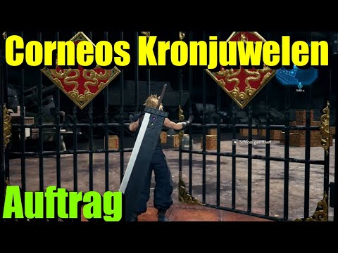 Final Fantasy VII Remake Auftrag Die Jagd nach Corneos Kronjuwelen Kapitel 14 Corneo Schatzkammer