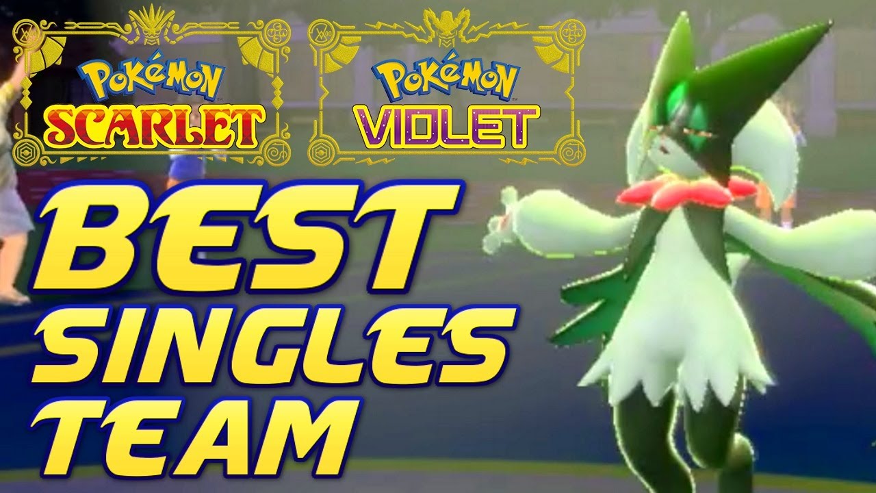 BEST Singles TEAM! Pokemon Scarlet and Violet Competitive 6v6 Smogon OU