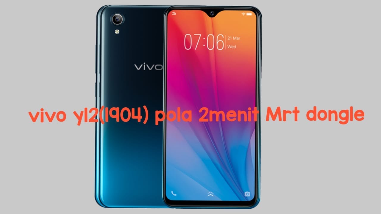 Vivo Y12 (1904) pola Mrt dongle 2 menit