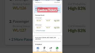 confirm tickets | pnr status check kaise kare | Indian Railways online #confirmticket #pnrstatus screenshot 5