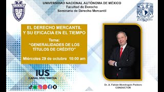 Generalidades de los Títulos de Crédito