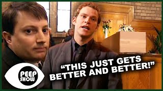Mark Uses A Funeral For Sex | Peep Show