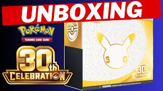 30th Celebration Elite Trainer Box our first SIR & TWO Classic Collection