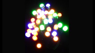 300 Multi Colour LED Mini Round Bulb Christmas Fairy String Lights