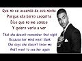 Maluma - Borro Cassette Lyrics English and Spanish - Translation & Meaning - Her mind went blank