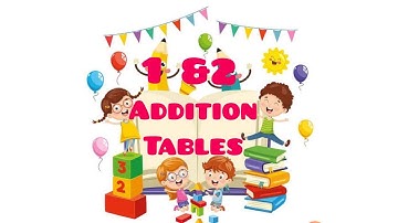 Addition Tables -1&2