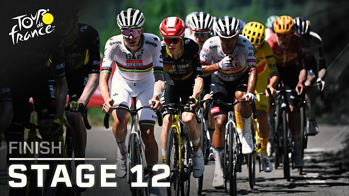 Highlights: 2025 Tour de France, Stage 12 finish | Cycling on NBC Sports