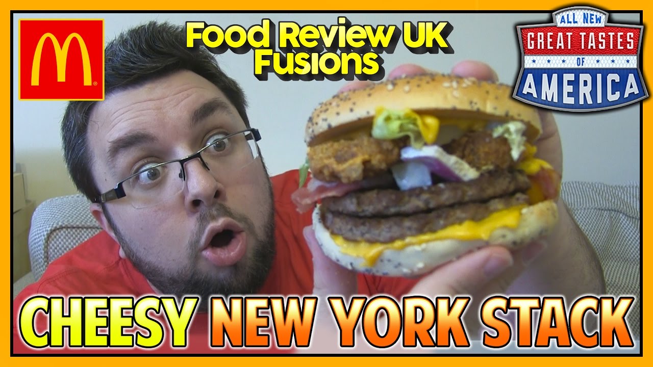 McDonald's Cheesy New York Stack Review | FRUK Fusions