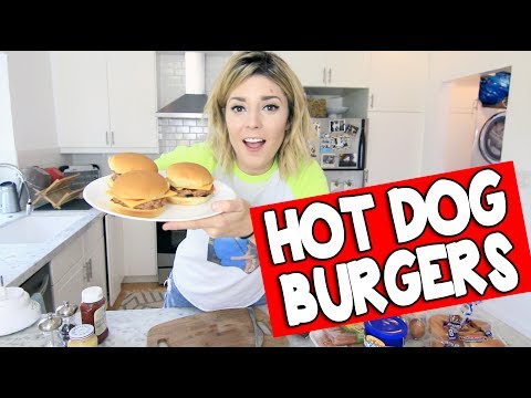 HOW TO: HOT DOG BURGERS // Grace Helbig