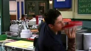 David Henrie funny kiss scene