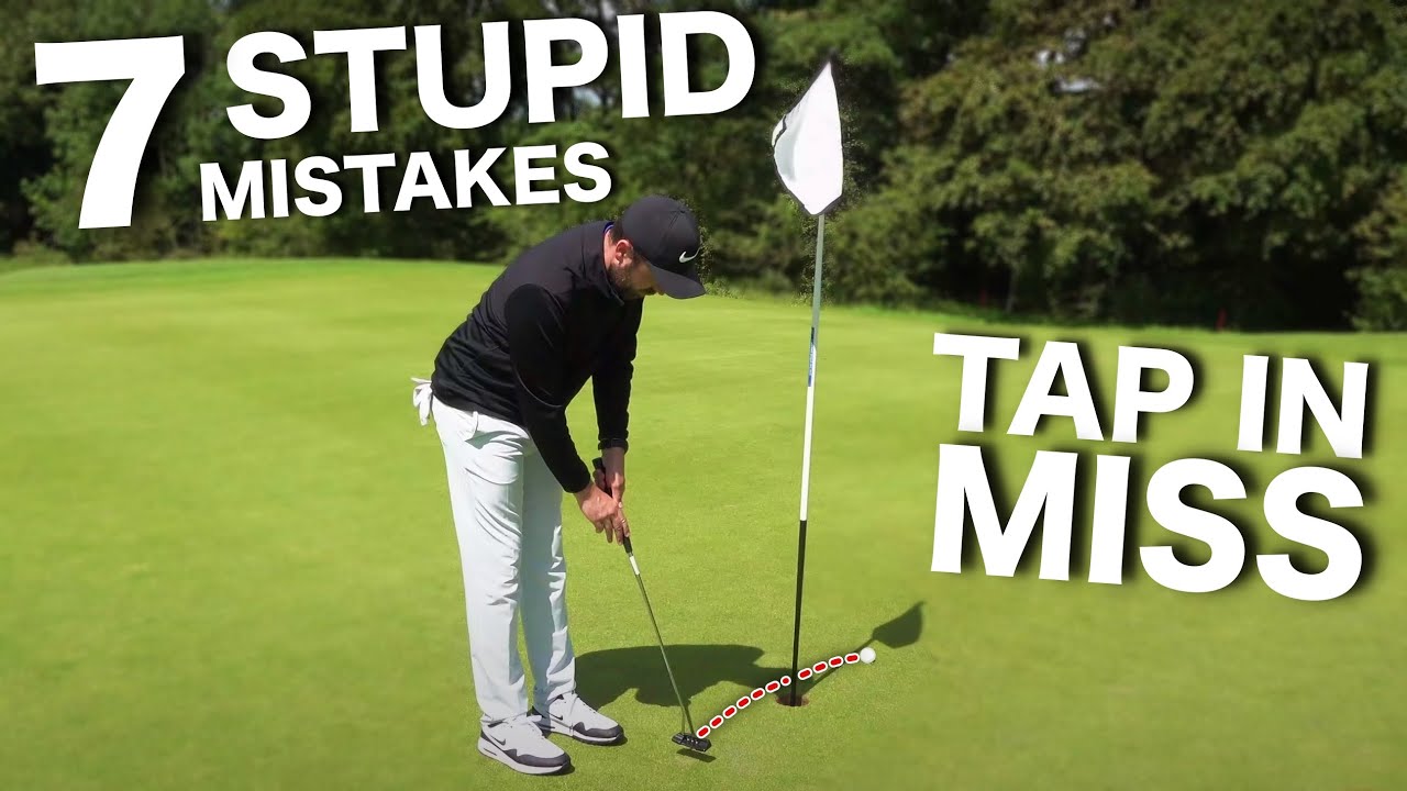 ⁣7 STUPID putting MISTAKES most golfers make!