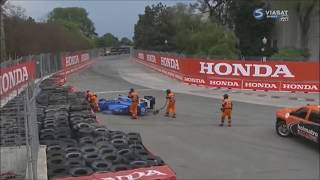 The series only non-american race went over with little damage, one
exception. footage is owned by: indycar, nbc sports and viasat sport.
was or...