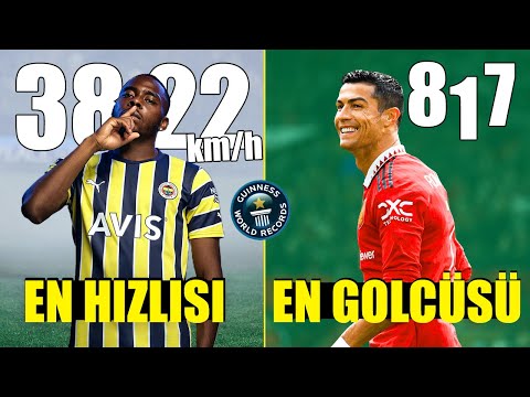 FUTBOLCULARIN KIRMIŞ OLDUKLARI REKORLAR / Osayi Samuel, Ronaldo, Messi