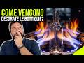 SVELIAMO l'INGEGNERIA: sai come DECORANO le BOTTIGLIE di VETRO?