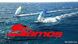 Samos Windsurfing Center Summer 2023 - Drone action 4K