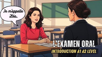 Improve Your French Speaking | French Story for Beginners – L’Examen Oral (A2 Level)