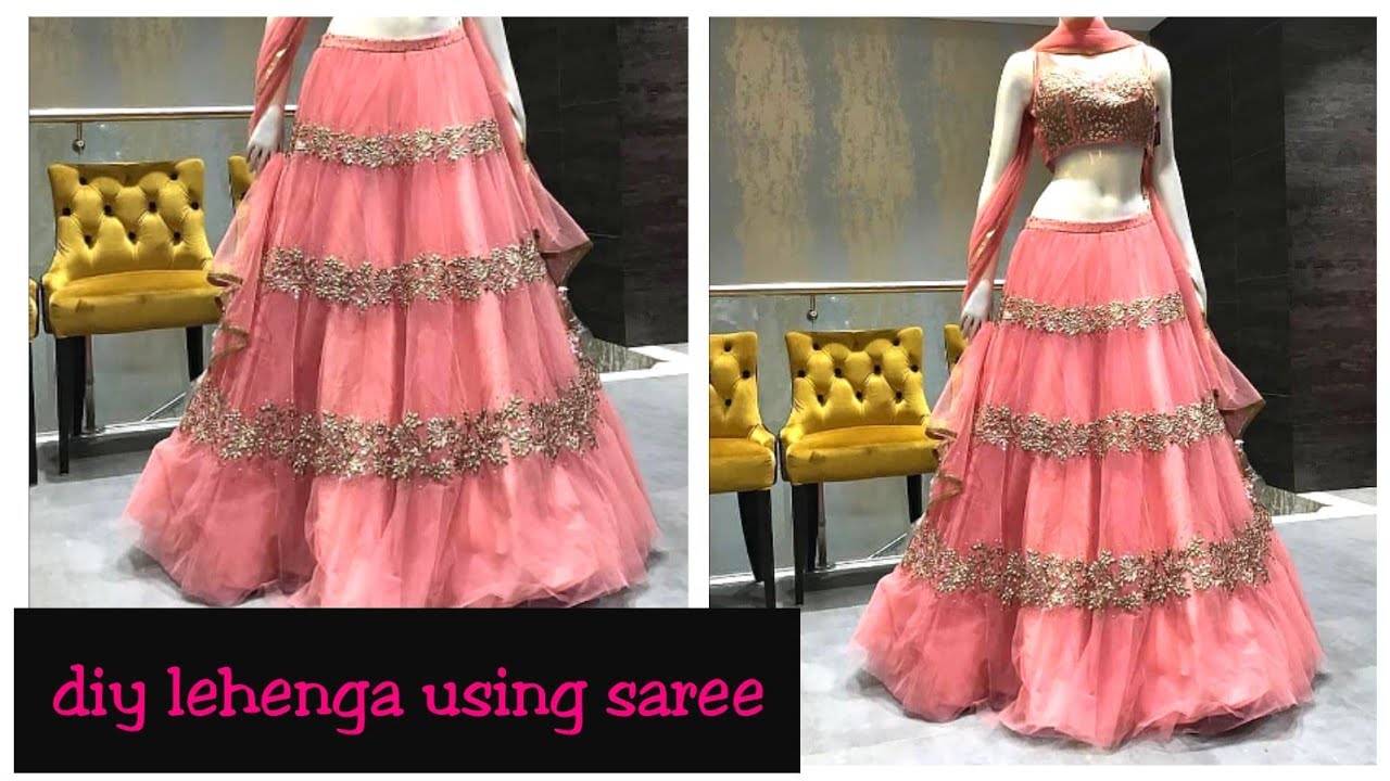 DIY:how to make Lehenga in 10 minutes(hindi) 