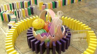 Happy Easter In Dominoes