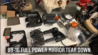 How to disassemble 08-16 Super Duty Mirrors using a set of $600 jerry rigged ones that just came in