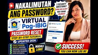Virtual Pag-IBIG Forgot Password Step-by-Step Password Reset Tutorial (2026 Updated)