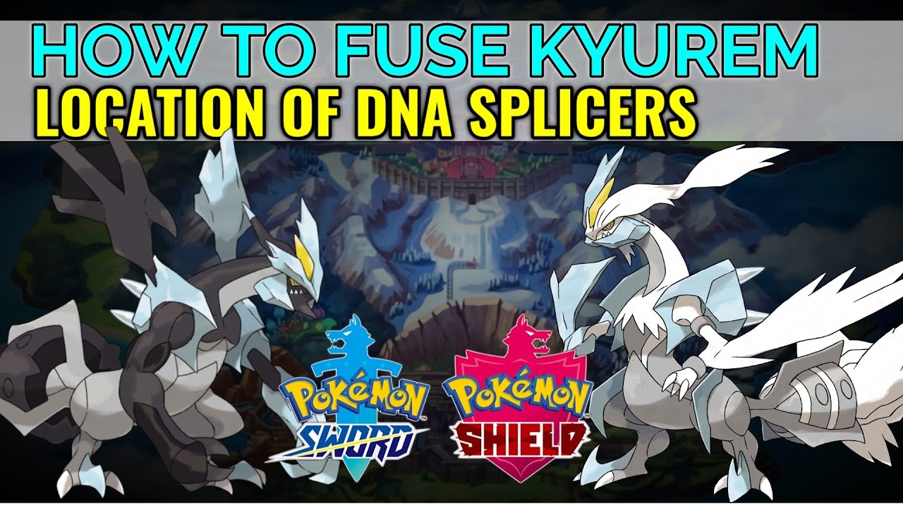 SHINY How to Fuse Kyurem with Zekrom & Reshiram in Pokémon Sword and Shield  