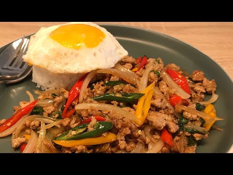 Stir-fried-Minced-pork-with-Pe