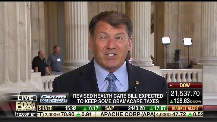 Rounds Talks Senate GOP Health Care Plan on Fox Business