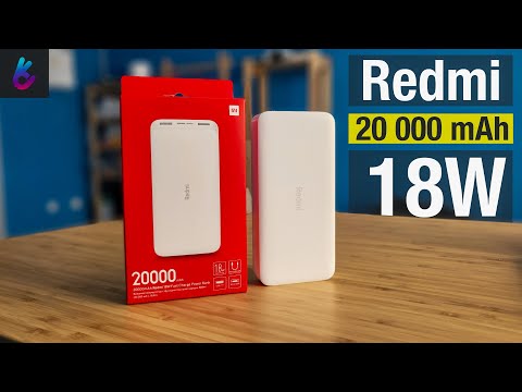 ОБЗОР XIAOMI REDMI POWER BANK 20000 mah - 18W ОБЗОР XIAOMI REDMI POWER BANK 20000 mah - 18W