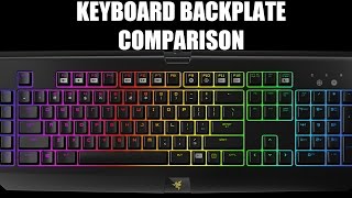 Keyboard Backplate Differences: Plastic vs. Metal vs. PCB