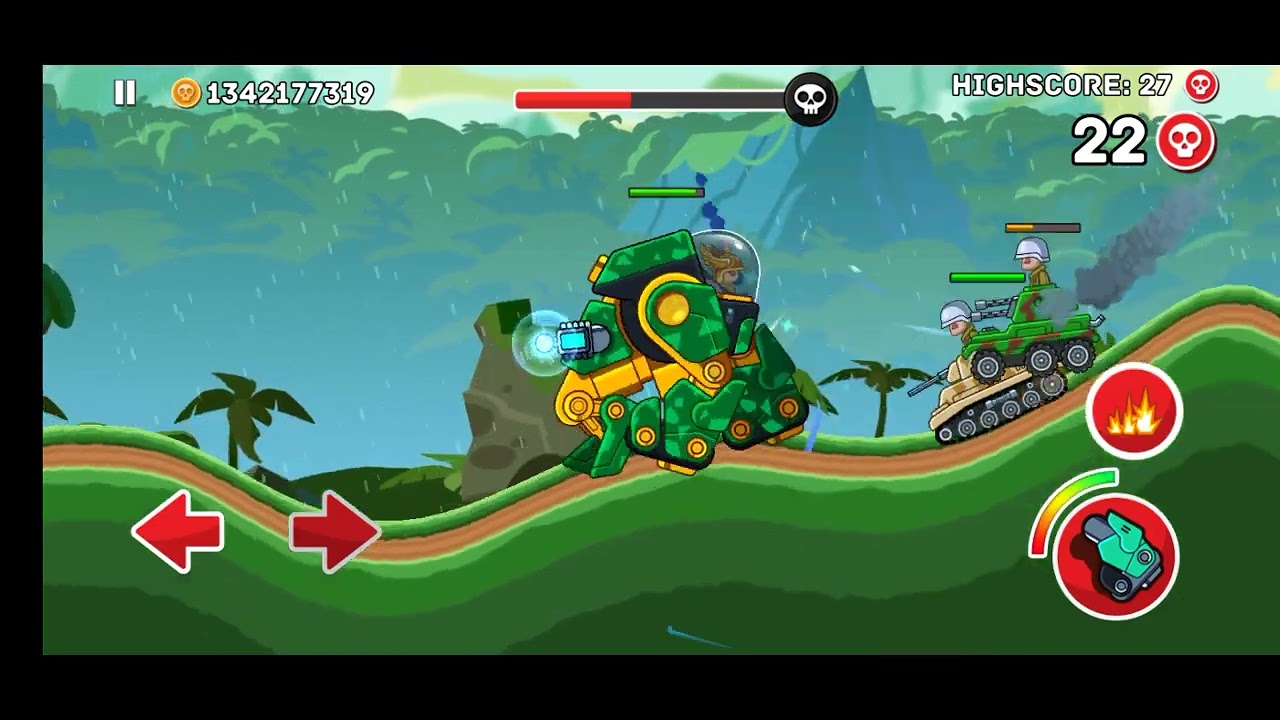 Hills of steel apk mod level 06 (part 2) YouTube