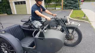 1941 Zundapp KS 600  at Rolling Thunder, West Point, NY