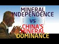 Mineral independence vs chinas mineral dominance and dragonbridge by dr ned mamula  teac12