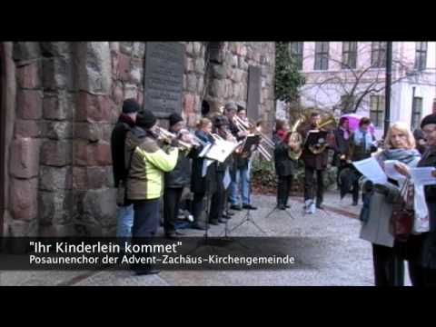 Berlin-Mitte: Weihnachtslied "Ihr Kinderlein kommet"