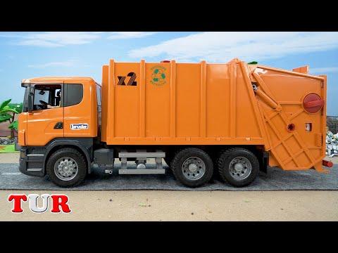 Çöp kamyonu Hikayeler Çizgi Film Çocuklar için | BIBO TOYS Türkçe