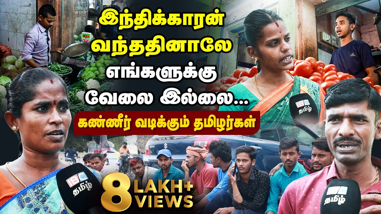 இங்கதான் சம்பளம் அதிகம் - படையெடுக்கும் வடஇந்தியர்கள் | Why do a lot of Hindi people come to TN