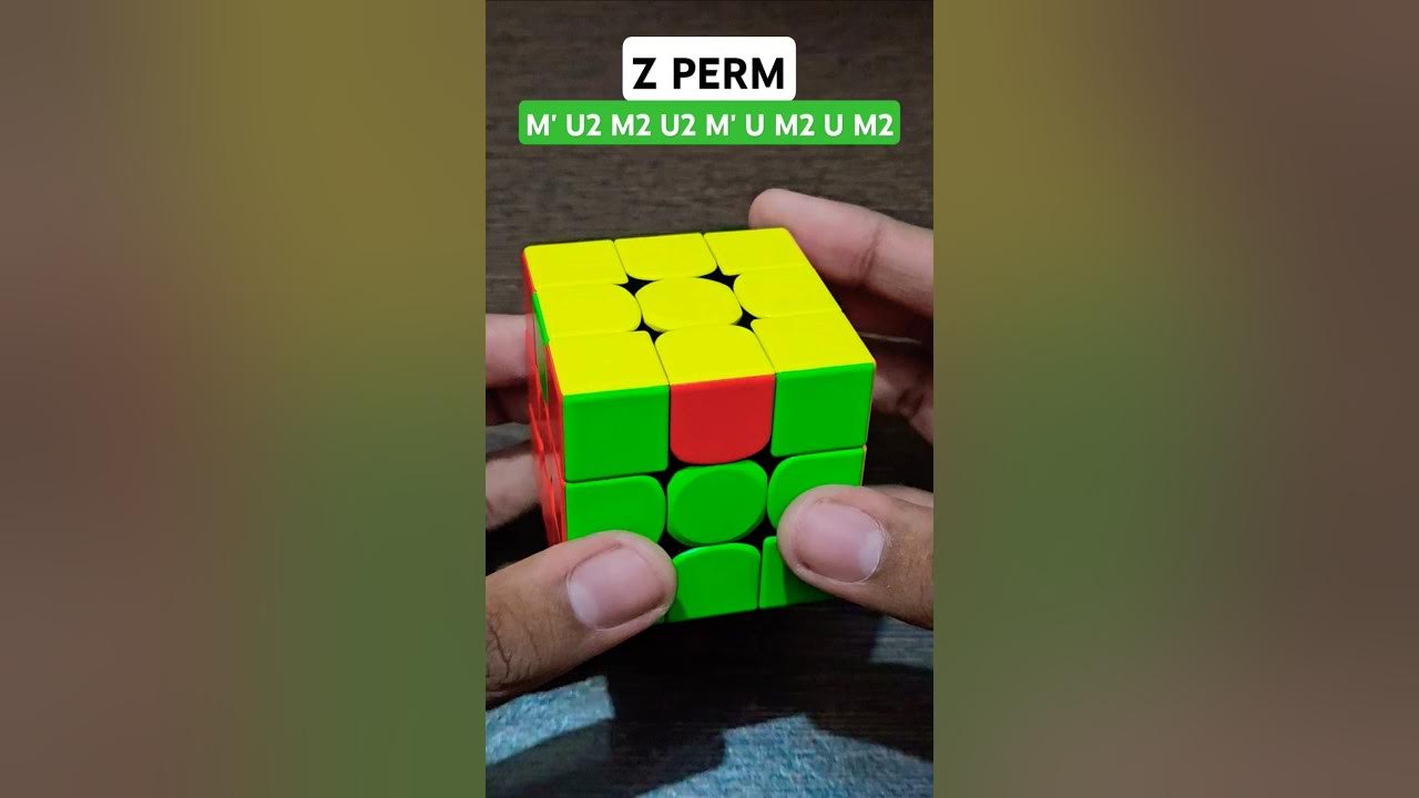 Z Perm PLL Algorithm | Easy Solution😱🔥 - YouTube